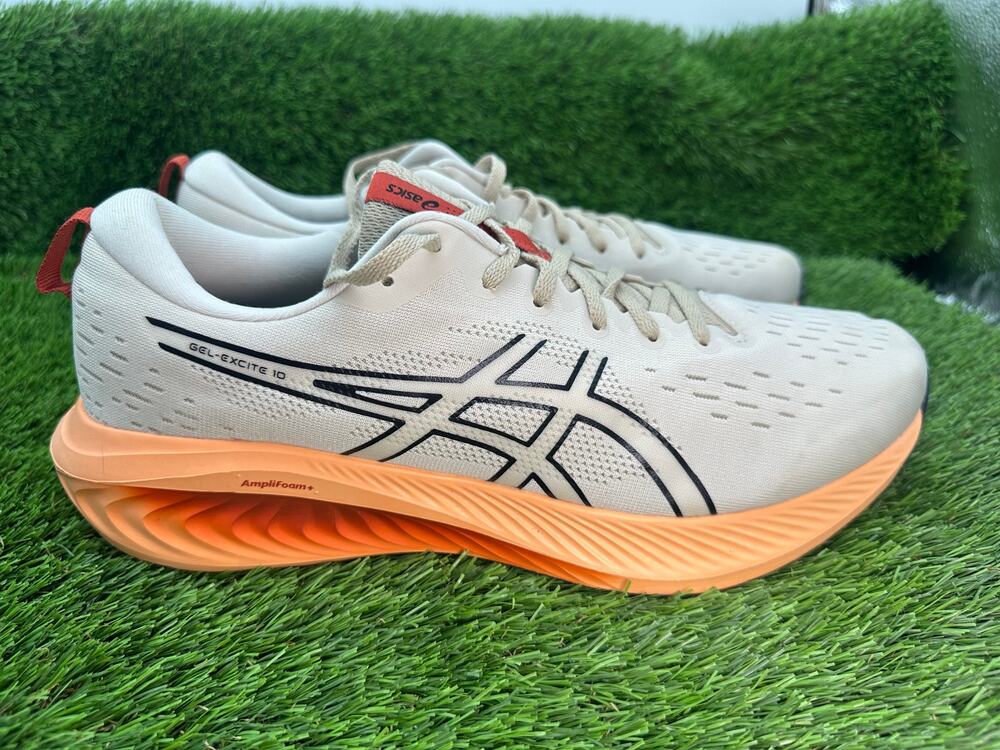 Asics Gel-Excite 10 1011B600 Athletic Sneaker Men's 11.5 Gray Jacquard Running